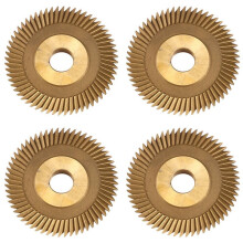 4X Milling Cutter (60X7.3X12.7Mm) Suitable for Wenxing Key Cutting Machine 100A, 100A1, 100A2, 100A3