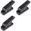 3X Gitarr Plectrum Punch Picks Bärbar Pick Puncher Pick Maker DIY Card Cutter Machine Svart 2