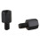 12 Motorcycle Mirror Adapters, Converts 8mm to 10mm, Black 4