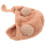 Baby Bonnet Warmte Rond Lichtbruin 1 1