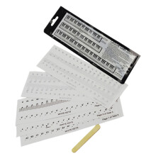 6St PVC Piano Toetsen Stickers, Wit, Voor Decor En Leren