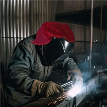 2X Welding Helmet Cover, Helmet Extended Cover,for Welding Helmets ,Durable Hat Protective Caps for Women & Men B