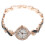1 Vrouwen Mode Quartz Armband Quartz ( Zwart) 1