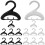 16St Multifunctionele Plastic Purse Hooks Bag Holder Thuis 1