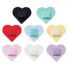 8St Comfortabele Zwarte Haarband Pad PU Voor Feest En Bruiloft