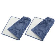 2St Wasbare Liners Chenille Cavia’s Donkerblauw