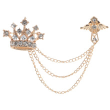 Gouden Manchetspeld Broche Met Cross Tassel Pak