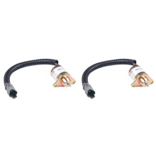 2X 12V Stop-Uitschakelmagneet 1503ES-12S5SUC11S, 41-6383 voor -Motor Vervangt Thermo King MD-300, RDⅡ