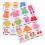 Set kledingstickers ladekast, afneembaar en decoratief 1