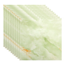 10St Zelfklevende Muurtegels Waterdicht Lichtgroen Xpe Marmerpatroon
