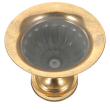 Gouden Metalen Vaas Vintage Ijzeren Voor Decor