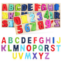 1 Set Gekleurde Letters En Cijfers Voor Vroeg Leerproces