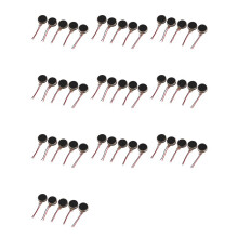 50 St DC3V/0,1A 1,5V/0,05A 10X2,7Mm Mynt Mobiltelefon Vibrationsmotor Silver