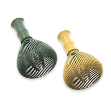 2 Peças Matcha Whisk Resina Matcha Whisk Chasen Brush Food Grade para Matcha Chá Verde