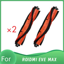 2 Peças de Escova Principal para EVE MAX Acessórios Acessórios de Máquina de Varredura Ultraduráveis Eficiência de Limpeza Aprimorada