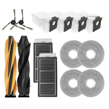 Para L40S Pro Ultra / para X50 Ultra / L50 Pro Ultra Peças Escova Lateral Principal Filtro Pano de Mop Saco de Pó Acessórios A