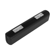 2X 16-Håls Piccolo Förvaringsläderlåda Svart Läder för Att Förhindra Stötar Piccololåda Pipe Instrumentväska Piccolo Trälåda