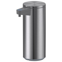 Dispensador de Sabão de Aço Inoxidável com Sensor Automático Inteligente para Lavagem, Sem Contato, para Cozinha Doméstica, Montado Na Parede