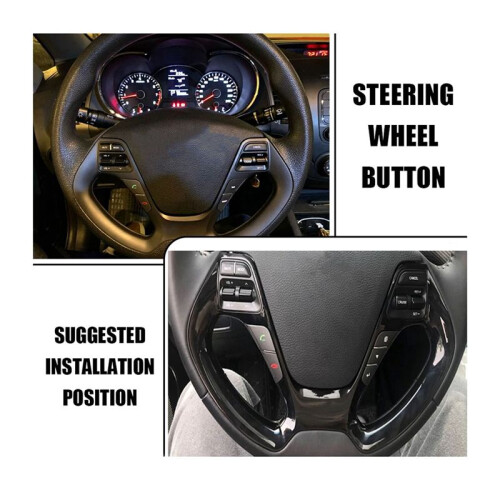 Multifunctional Steering Wheel Buttons  Volume Phone Cruise Control Button for   K3/K3S 2011-2017 2