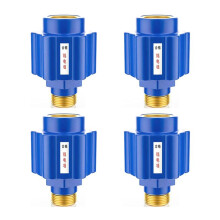 4pcs [Thickened copper teeth] Electric water heater anti-electric wall Household water heater fittings