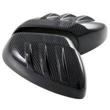 For ZS 2024 Car Rearview Mirror Cap Side Mirror Cover Trim Exterior Accessories Carbon Fiber Pattern