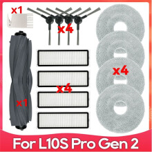 Suitable for L10S Pro Gen 2 / RLL42SDA Vacuum Cleaner Accessories Main Side Brush Mop Cloth Hepa Filter