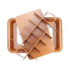 Brownie Mold for Baking Live-Bottom Solid Non-Stick Coating Thicken Cake Mold Bakeware Tools All for Baking