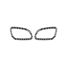 Carbon Fiber for Legacy/Outback 2005-2009 Car Dashboard Side Air Outlet Vent Trim Cover Interior Accessories