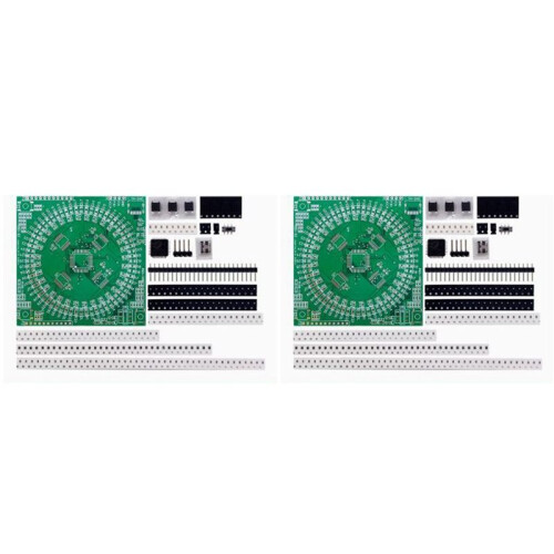 2X LQFP64 SMD Soldering Practice Board Kit Soldering Introductory Training to Improve the STC8 TypeC Port