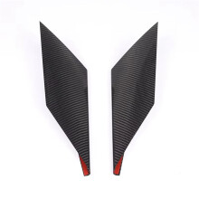 For 5 Series G60 2024 Real Carbon Fiber Center Console Side Panel Trim Cover Interior Accessories