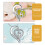 2 Moederdag Ketting Hartvorm Ketting Decoratief Hanger 4