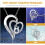 2 Moederdag Ketting Hartvorm Ketting Decoratief Hanger 5