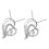 2 Moederdag Ketting Hartvorm Ketting Decoratief Hanger 10