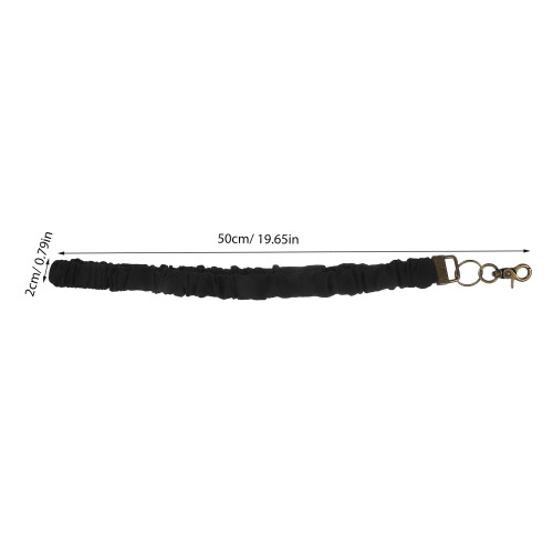 2St Verstelbare Badge Necklace Lanyards, Elastische Id-Kaarthouders 1