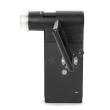 Microscópio Digital de 4 Polegadas com Polarizador, Lupa Dobrável de 10x A 300x, Câmera, Ferramenta de Inspeção Eletrônica Portátil, Plugue UE