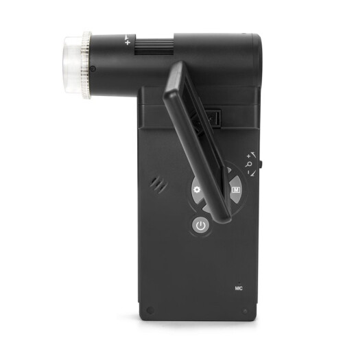 4Inch Digital Microscope with Polarizer 10x-300x Foldable Magnifier Camera Portable Electronic Inspection Tool EU PLUG