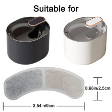 36 Filtres pour Fontaine à Eau pour Chat, Cartouches Filtrantes pour Distributeur D'Eau pour Animaux de Compagnie, Fournitures D'Alimentation et