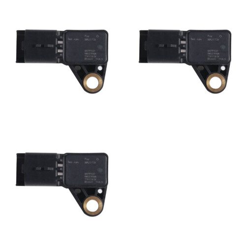 3X Car Exhaust Differential Pressure Difference DPF Sensor for   82MPP12-01 223655883R 82MPP13-01 1