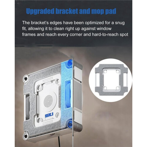 3Pack Cleaning Pads with Bracket for  WINBOT W3 Omni Window Cleaning Robot, Window Cleaning Rag Replacement 1