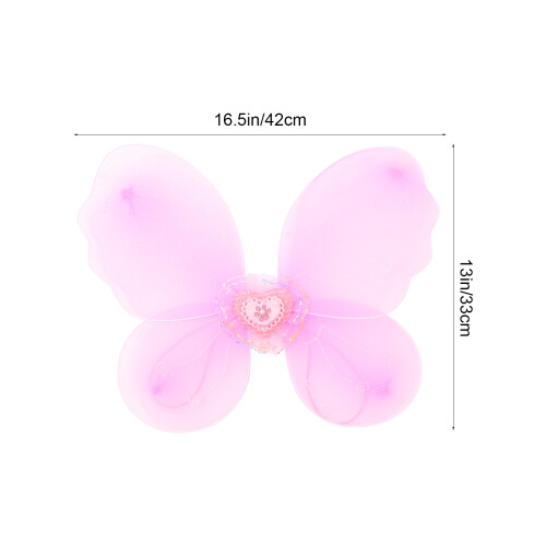 1 Set Vleugels Tutu Fee Toverstaf Cosplay 1