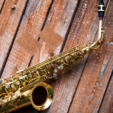2St Khaki Saxofoon Hals Voor Sopraan Tenorsaxofoon