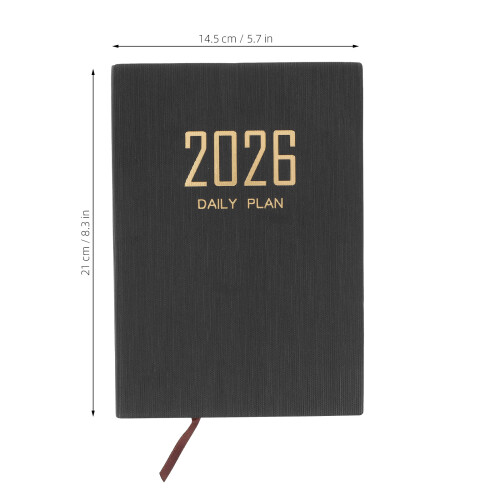 A5 Planner Organizer: Jan 2026 - Dec 2026 - Dagelijks Met Dik 1