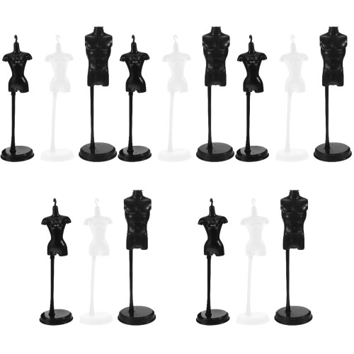15Pièces Support ABS Pour Exposer Robes Et Costumes 1