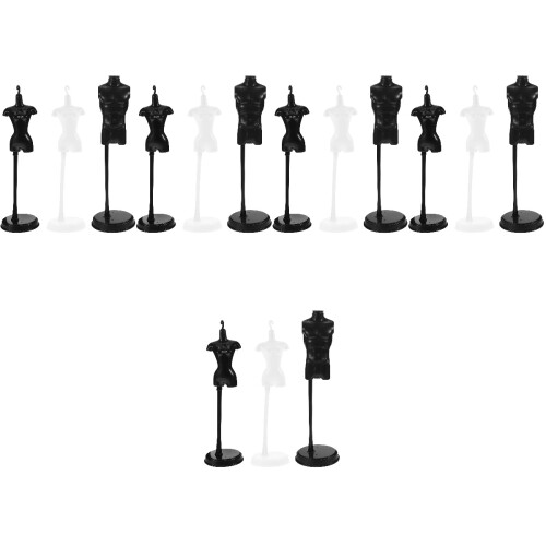 15Pièces Support ABS Pour Exposer Robes Et Costumes 2