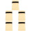 5Pièces Cache-Robinet Hiver Beige Résistant Froid Installation Rapide 5