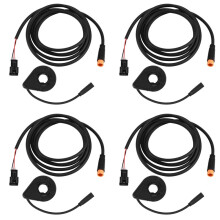 4X for Agnet Assist Double Hallsensor with Cable for OUXI V8 Fat E-Bike