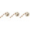 3Rouleaux Stickers Autoadhésifs Multicolores Pour Décoration DIY 4