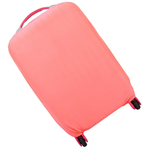 Roze Koffersleeve Elastisch Trolleyhoes Krasbescherming 2