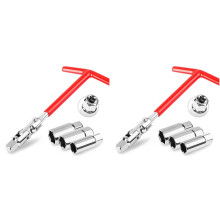 8PCS T Handle Wrench Socket Removal Tool Set 16/18/21mm Motorcycles Lawn Mowers Rotation Removal Hand Tools