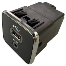 Module 5XG28DX9AC met USB- en AUX-Poort aan de Voorzijde voor Compass Cherokee 2017-2021 Accessoires